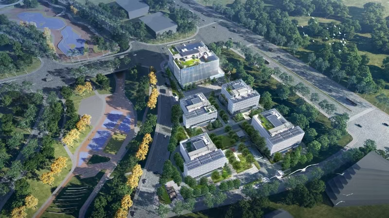 蜀道新途啟 新歲盛業(yè)興 騰暉無人塔吊落地中建五局四川總部基地項(xiàng)目